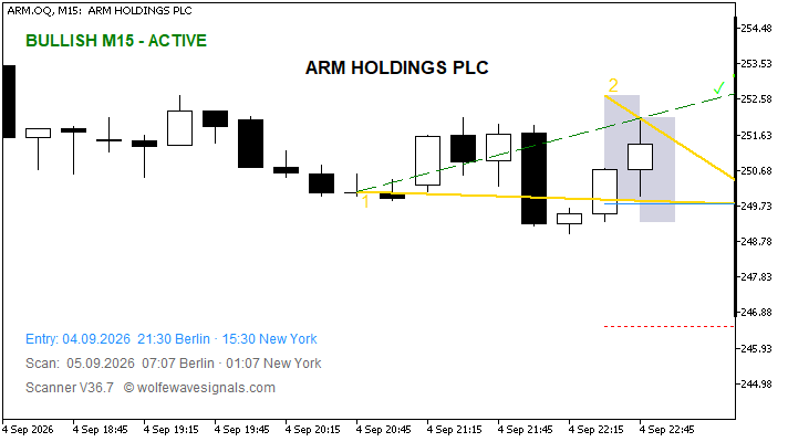 ARM Ziellinie erreicht